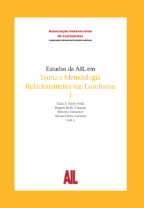 Capa para Estudos da AIL em Teoria e Metodologia: Relacionamento nas Lusofonias I