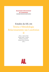 Capa para Estudos da AIL em Teoria e Metodologia: Relacionamento nas Lusofonias II