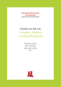 Capa para Estudos da AIL em Literatura, História e Cultura Brasileiras